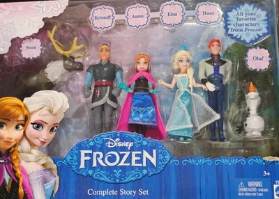 Disney "Frozen Complete Story Play Set" por Mattel Y9980 2014 incluye Olaf + Foto 1 de 4
