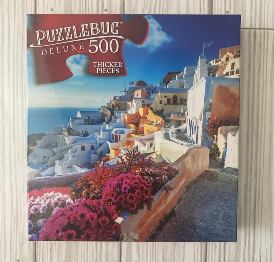 CrazArt PUZZLEBUG DELUXE THICKER PIECES Jigsaw Puzzles EUC