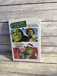 SHREK/ SHREK THE HALLS (DVD) New Sealed Holiday Double Feature Ships FREE - Picture 1 of 4