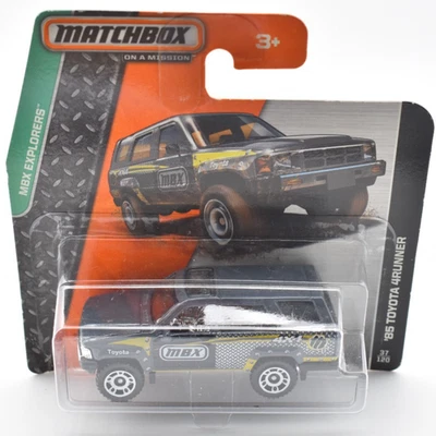 Matchbox Toyota 4Runner Car 37/120 2014 Superfast Short Card - Image 1 of 2