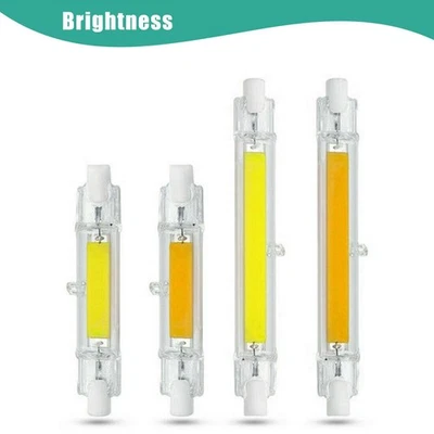 R7S 118mm 78mm LED lampe COB 30W 15W Halogen Dimmbar Glas Ersetzen Glühlampe - Image 1 of 4