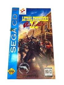 Sega CD Manual Only Lethal Enforcers II Gun Fighters