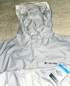 NEW COLUMBIA, MENS SIZE 2X-TALL, WATER💧TIGHT II FULL-ZIP GREY JACKET, MSRP $100 - Picture 1 of 24