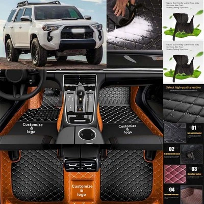 For Toyota 4Runner Car Floor Mats Auto Carpets All Weather Waterproof  Foto 1 de 4