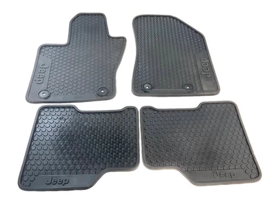 Juego de alfombrillas de goma Jeep Compass 2017-2024 OEM Mopar Foto 1 de 4