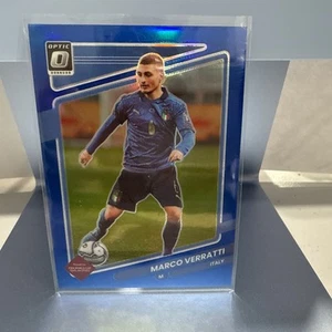 2021 Panini Donruss Blue Prizm /99 Marco Verratti - Picture 1 of 4