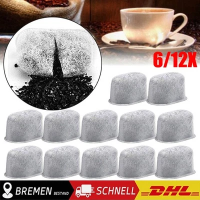 6/12X Aktivkohlefilter Wasserfilter für Beem Cuisinart Kaffeemaschinen Filte DEU - Bild 1 von 4