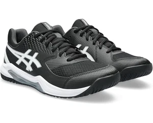 ASICS® Scarpa da Tennis Uomo 9,5 M GEL-Dedicate 8 Nero/Bianco - Foto 1 di 6