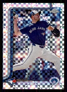 2025 Topps Chrome X-Fractors #260 Max Scherzer Toronto Blue Jays - Picture 1 of 2