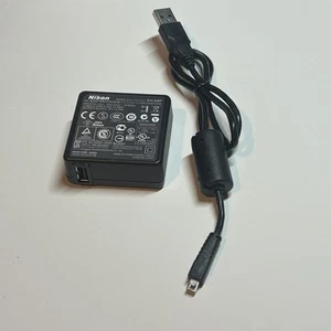 Nikon EH-69P AC Adapter Charger with USB Cable P300 P530 S6300 S9300 - Picture 1 of 3