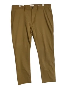 Pantalones chinos deportivos Goodfellow Co para hombre 38 The Every Wear en marrón medida 38x31 - Imagen 1 de 9