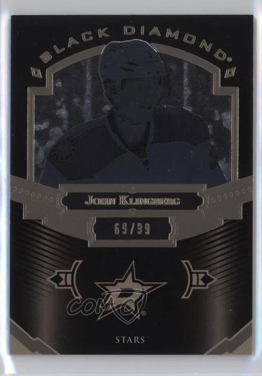 2016-17 Upper Deck Black Diamond Pure Black /99 John Klingberg #BDB-JK - Image 1 of 2