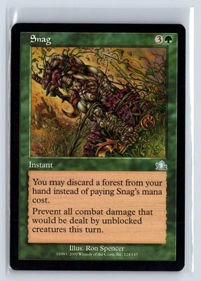 (2x) SNAG – MTG Magic the Gathering Card – Prophecy – Uncommon - Image 1 of 4