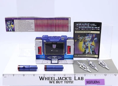 Soundwave 100% Complete WORKS Vintage 1984 G1 Transformers Hasbro Action Figure - Image 1 of 4