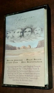Highwayman - Nelson, Cash, Jennings & Kristofferson (Cassette 1985 CBS Records) - Picture 1 of 6