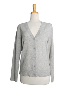 Charter Club Cashmere Womens M Luxury Long Sleeve Cardigan - Picture 1 of 7