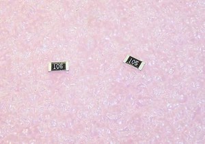 QTY (100) 1 MEG Ohm 3/4W 5% 2010 THICK FILM SMD CHIP RESISTORS RM73B2HTE105J KOA - Picture 1 of 2