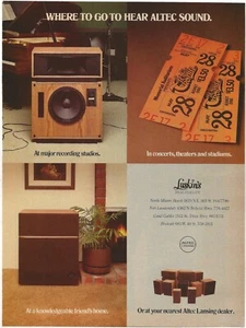 Vintage Print Ad Luskin's High Fidelity - Where To Go To Hear Altec Sound - 1978 - Picture 1 of 5