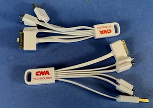 #52 Versicherungswerbung - CNA Insurance Co Logo (2) USB Multistecker Netzkabel - Bild 1 von 3