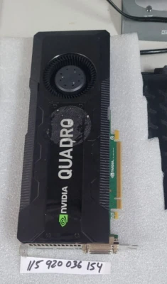 NVIDIA 699-52004-0500-400 Quadro K5000 4GB 256-bit GDDR5 PCI Express 2.0 x 16 - Image 1 of 2