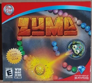 PopCap Zuma Computer Video Game WIN MAC CD ROM VG Shape Complete - Picture 1 of 3