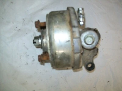 1988 Yamaha YFM100 Moto 4 Champ right front hub / spindle / knuckle / brake drum - Image 1 of 3