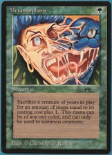 Metamorphosis Arabian Nights NM Green Common MAGIC CARD (ID# 218983) ABUGames