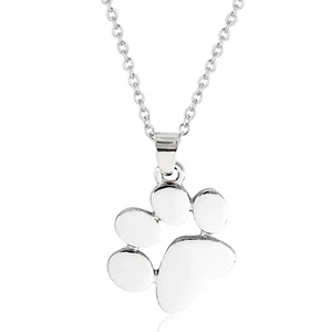 Maya's Grace Paw Print Pendant with Necklace Chain for Women & Pet Lovers - Picture 1 of 6