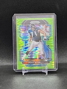 2021 Panini Prizm Football Green Pulsar Parallel - Tony Boselli card #20 Jaquars - Picture 1 of 2