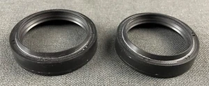 NEW GENUINE APRILIA RSV4 1000 FACTORY 2011-2019 FRONT FORK SEALS AP8123975N - Picture 1 of 4