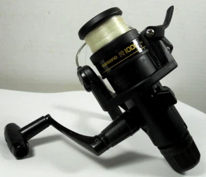 mulinello da pesca spinning Shimano IX 1000R OB-P vintage open face ricambi o progetto - Foto 1 di 17