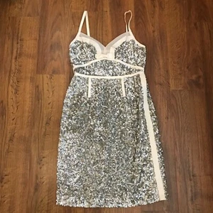 Redux Charles Chang-Lima Neiman Marcus full sequin bustier Dress 6 - Picture 1 of 6