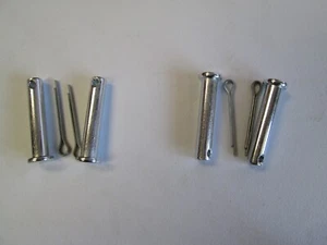 2 of 8MM X40 Motorcycle Footpeg Rest Pins Mounting Bolt Honda Yamaha Kawasaki - Picture 1 of 2