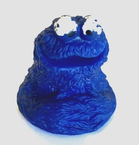 Vintage 1980s Muppets Sesame Street Cookie Monster Finger Puppet +FAST SHIPPING! - Picture 1 of 4