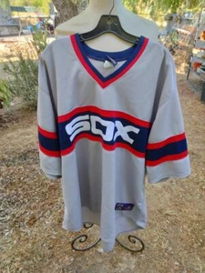 MAJESTIC Cooperstown Collection CHICAGO SOX 75 years Comisky Park Jersey 4X - Picture 1 of 9