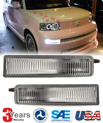 Par de luces antiniebla transparentes para 04-06 Scion xB parachoques lámpara de conducción repuesto Foto 1 de 4