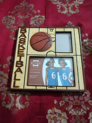 BASKETBALL PICTURE FRAME PERSONAL AND TEAM PHOTO PERFECT - Image 1 of 2