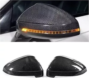 Paire Coque Cache de Rétroviseur Carbon Fiber Look Pour Audi A4 B9 S4 A5 S5 RS5 - Imagen 1 de 9