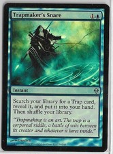 Magic MTG - Trapmaker's Snare (FOIL) - Zendikar - LP