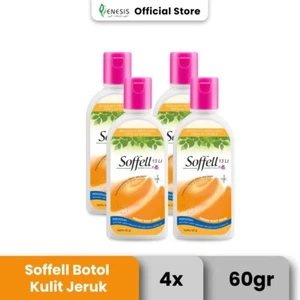 4 x Soffel Orange peel Lotion 60 Gr Help Protect Skin Refreshing Aroma - Picture 1 of 10