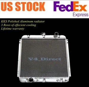 KKS 3 ROW ALUMINUM RADIATOR FIT 1967-1970 68 69 FORD MUSTANG FALCON 20" CORE - Bild 1 von 7