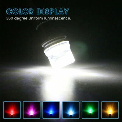 10Pcs Ba9S 12V Automotive Led Width Indicator Light 2835 License Plate Light - Image 1 of 4