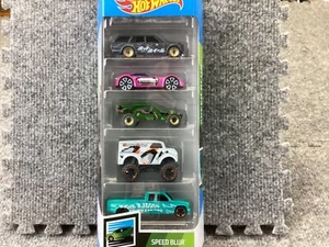 Hot Wheels Speed Blur 5-pack 2019 ‘71 Datsun 510 Wagon, Custom C3500, Monster De - Picture 1 of 5