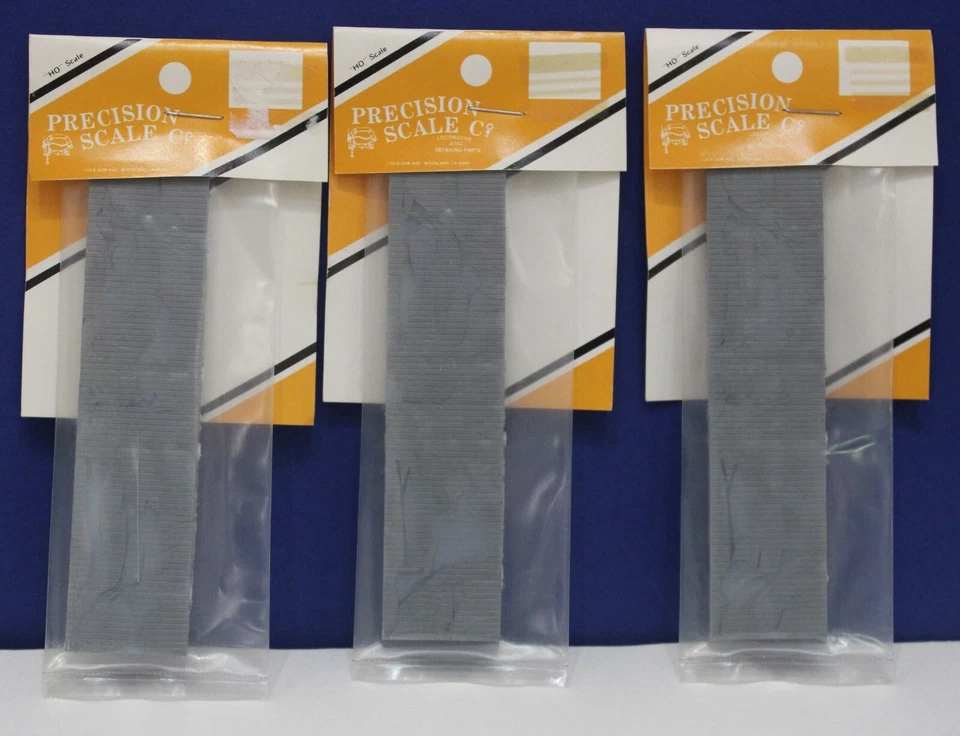 Lot of 3 Precision Scale Co 31567 HOn3 Box Car Floor (plastic) MIP - Image 1 of 2