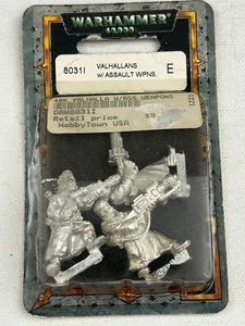 Warhammer 40K Classic METAL Valhallan Assault Weapons BRAND NEW SEALED OOP - Picture 1 of 3