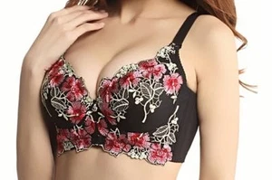 New Womens Bra Super Boost Thick Padded Add 2 Cups Push Up Bra Cup Size A B C D - Picture 1 of 36
