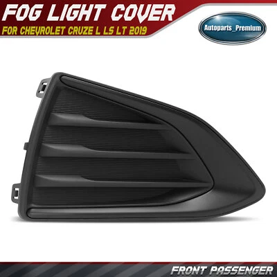 Cubierta de luz antiniebla del parachoques delantero derecho del pasajero derecho para Chevrolet Cruze 2019 L LS LT Foto 1 de 4