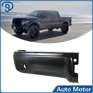 Steel Rear Bumper End For 2009-2014 Ford F-150 Driver Side Left W/Sensor Holes - Picture 1 of 9