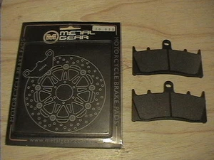 BRAKE PADS METALGEAR GSXR TL GSF GSX 750 1000 1100 1200 1300 BANDIT EBC FA188 - Picture 1 of 1