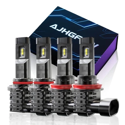 For Volvo V50 T5 Wagon 4-Door 2005-2011 LED Headlight Hi-Low Bulbs Kit 9005 H11 - Изображение 1 из 4